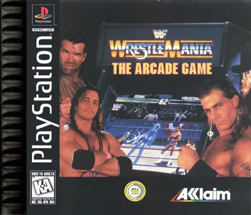 WWF WrestleMania - The Arcade Game (EU) box cover front